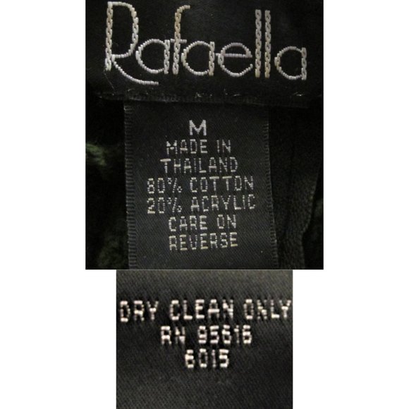 RAFAELLA Green Mock Neck Sweater in Size Medium - Picture 3 of 4